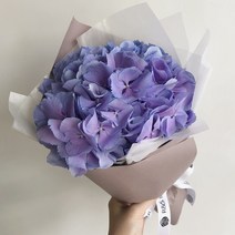 부산지역만 가능 서면꽃집 연제구꽃배달 수국꽃다발 기념일선물, 매장픽업