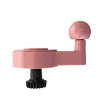 뜨개질 기계 DIY 넥워머 목도리 스웨터 키트 가방 베짜기 1x 핸들 플라스틱 액세서리 휴대용 부품 양모 모자 직조 바느질 핸들 양모 diy 도구 플라스틱 공예, 없음