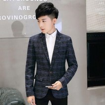 남자 정장자켓 세미 체크 슬림 빅사이즈 기본 tam99 fensuir6