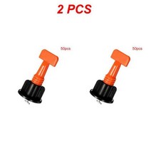 평탄클립 재사용 가능한 타일 레벨링 렌치 포함 바닥 벽 건설 개, 2.Style A 2pcs