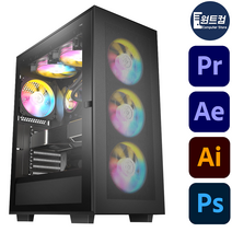 4K 영상편집 컴퓨터 유튜브 동영상 에펙 프리미어 프로 PC, 윈도우11 홈 DSP 정품, SSD 1TB변경, 영상편집용04