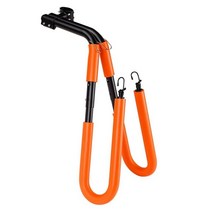 서핑보드 이동 거치 조절식 서핑 보드 홀더 1 개 바이크 캐리어 랙 웨이크보드, 01 Orange