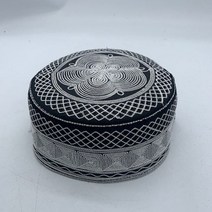 2023 새로운 이슬람기도 모자 통기성 헤드웨어 쿠피 남자 이슬람 해골 라마단 Eid 선물 자수, 29