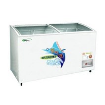 알레소 참치 냉동고(라운드유리) GCT-S345