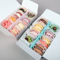 누니마카롱 수제 아몬드100% 꼬끄 마카롱(뚱카롱) 8구 선물세트(시즌원 투) 가성비 좋은 마카롱 320g 택배, 시즌 원(1)