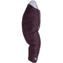 Big Agnes 빅 아그네스 Sidewinder 캠프 침낭 35F - 여성용 BAGZ2AH 247685, Plum/Lavender, Petite