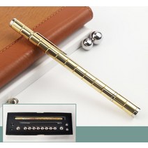 마그네틱 펜 피젯 스피너 키덜트 자석 볼펜 크리에이티브 pencil, 스텐다드 세트 - 골드 pen