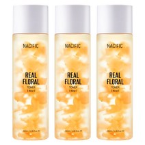 네시픽 리얼 플로럴 토너 로즈 180ml, 3개입