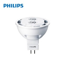 필립스 LED MR16 4W 할로겐 램프 투광기 천장 등 간접 조명 포인트 PHILIPS, 6500K 주광색, 1개