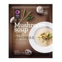 [정원] 청정원 우리쌀 양송이크림 수프 60g(3인분), 2개, 60g