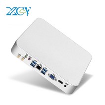 CPU xcy mini pc 컴퓨터 인텔 코어 i7 7500u i5-6200u 프로세서, 코어 i3-6100u, 8g 램 512g ssd 와이파이