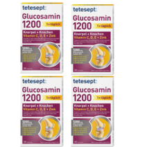 독일 테테셉트 관절 영양제tetesept Glucosamine 1200 30정X4팩
