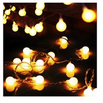 노마드 50구 LED 스트링 라이트 앵두전구, 혼합색상, 2개