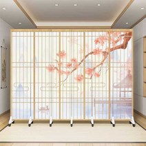 일본 병풍 바람막이 실내 공간분리 일식집 식당 동양화, 17.진저 옐로우(6방풍 )