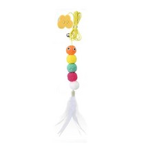 고양이장난감 인터랙티브 고양이 장난감 걸이형 시뮬레이션 재미있는 셀프헤이, Feather Caterpillar1