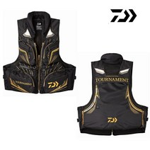 [다이와] KDF-3021T 토너먼트 배리어 테크 (R) 사이버 플로트 구명조끼 (한국다이와정품), 블랙M