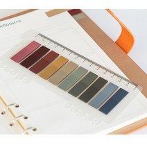 학생 직장인 다이어리 독서 인덱스 스티커 공부 접착식메모지 수첩 다꾸 학습지 교과서