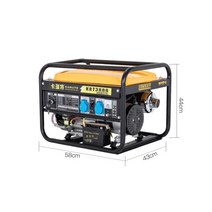 가솔린 발전기 가정용 소형 자가 무소음 캠핑용 휴대용 3KW 220V 380V, 3.5KW 핸드 작동+휘발유 220V(빅휠 장착)개