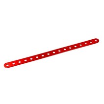 1Pc 백미러 램프 브래킷 범용 오토바이 헤드 라이트 마운트 연장 홀더 조정 가능한 모터 포크, 04 빨간