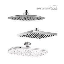 대림바스 레인샤워기 해바라기 헤드 3종, 3) 대림 사각해바라기 헤드(도금), 1개