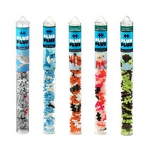 PLUS - 오션 5피스 플레이세트 번들 튜브 70개 건설 빌딩 스템 스팀 장난감 인터로킹 미니 퍼즐 블록