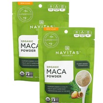 Navitas 나비타스 Maca Powder 마카 파우더 113g 2팩, 1개, 1