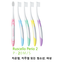 GC 루셀로 치은염 치주병 청소년 여성용 Ruscello P-20M P-20S, P-20S 20개