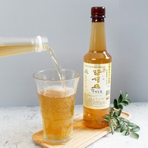 청도 감식초 원액100% 천연발효 건강 감칠맛 500ml 5년자연숙성 마시는식초 몸에좋은 유기산 피로회복 차 감기예방 피부미용 생리활성물질 순하고감향이살아있는 요거트 밥이나찌개할때, 1병