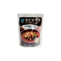 [트윈스몰] 닭한마리를 통째로 우려낸 육수 청정원 얼큰 닭개장 (450g), 3팩