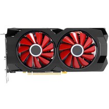 그래픽카드 중고 XFX RX 580 8GB 256Bit GDDR5 그래픽 카드 AMD 500 RX580 비디오 시리즈 VGA HDMI DVI