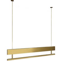 천장 행거 의류 매장 옷가게 골드 와이어 로고 고정식, 받침/가로150cm