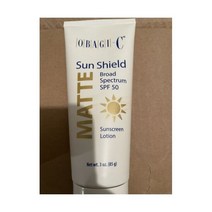 선크림 오바기 선크림 선 쉴드 매트 광폭 스펙트럼 SPF 50 선크림 3온스