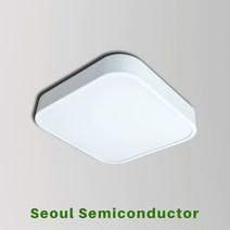 LED 직부등 다용도등 인테리어조명 시스템 직부등 심플 국산 KC인증 15W, 주광색(하얀빛)