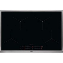 AEG IKE85441XB 인덕션 호브 자체 강도 호브투후드 슬림핏 디자인 80cm 독일