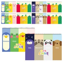 영아트 가성비 스케치북 랜덤발송 10p, 30매, 1개입