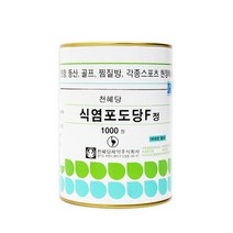 천혜당 식염포도당 F (비타민함유) 1000정, 천혜당 식염포도당 1000정
