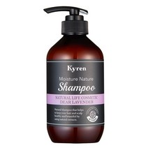 키렌 모이스처 네이처 샴푸 디어라벤더향 500ml, 베이비로즈샴푸