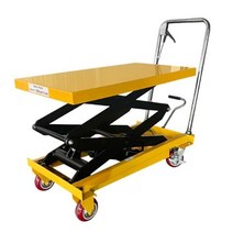 유압 리프트 카트 고소작업대 수동 수레 시저리프트, 500kg 0.9m 접이식