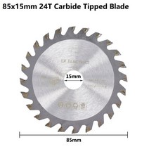 플런지쏘 미니 날톱 목재 전기톱 컷소 직쏘기 나무 가정용 XCAN 85mm 톱날 Dremel 전동 공구 용 미니 커팅, 06 85x15mm 24T_01 3pcs Set