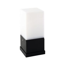 솔라콤 사각 문주등 테라스조명 데크등 8003, 투명