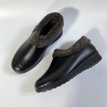 슬레진저 겨울 따뜻한 시골김장 방한화 할머니 부모님 발편한 캠핑화 W105