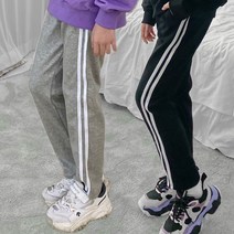 제니키즈 JN 면 츄리닝 바지 가을 남녀공용 주니어 트레이닝 팬츠
