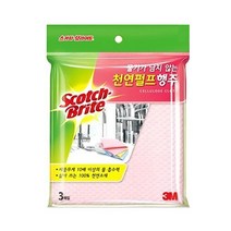 3M 천연펄프 행주 3매입, 본상품