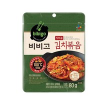 비비고 김치볶음, 05. 비비고 김치볶음80G, 상세설명 참조