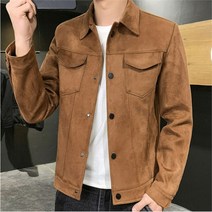 [보니토마켓] 남성 2컬러 벨벳 트러커자켓 페션자켓