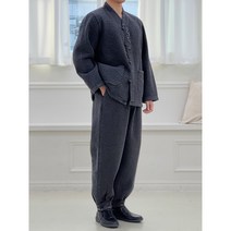 백제의 겨울용 마고자 3피스 코트 두루마기 남성 개량 한복 생활한복 남자 승복 절복 법복
