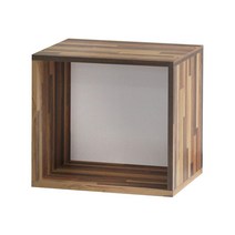 양지가구 공간박스1단 책장, 공간1단 아카시