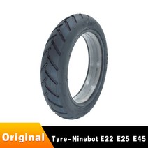 Original Tyre For Ninebot KickScooter E22 E25 E45 Electric Scooter 92 Front Rear Wheel Solid Tire R, [01] Solid Tire