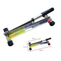 손작두 약초 작두 가정용 떡 생선 약재 스텐 40CM, 1개