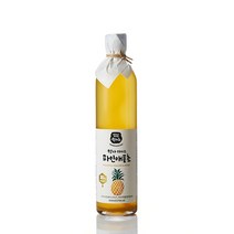 항아 1년 숙성 천연발효 마시는 파인애플식초 바나나식초 100%원액 다이어트, 마시는파인애플식초500ml